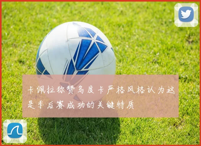 卡佩拉称赞乌度卡严格风格认为这是季后赛成功的关键特质